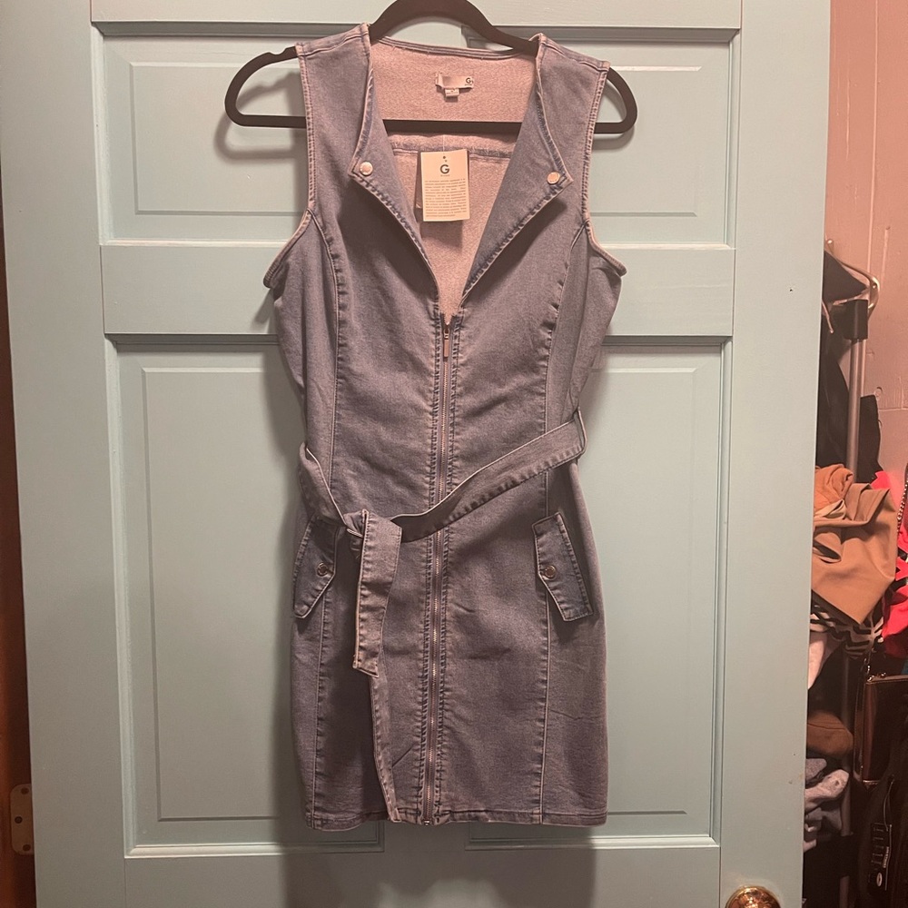 G by guess denim dress